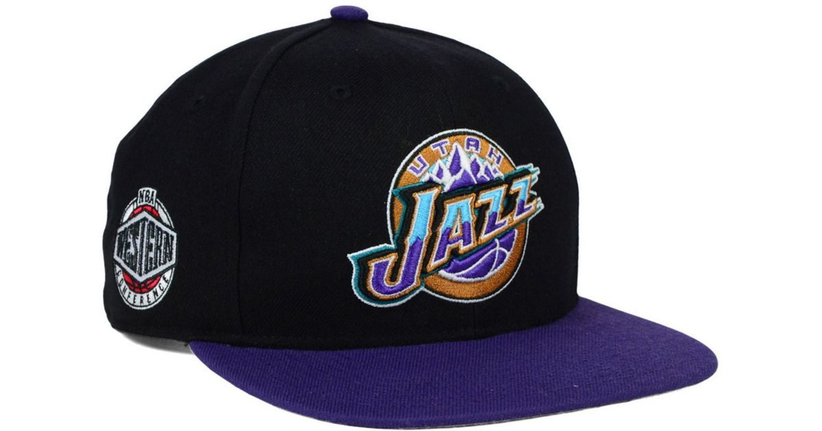 Utah Jazz Sure Shot 2-tone Snapback Cap 