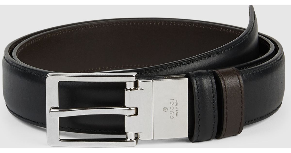 gucci reversible leather belt