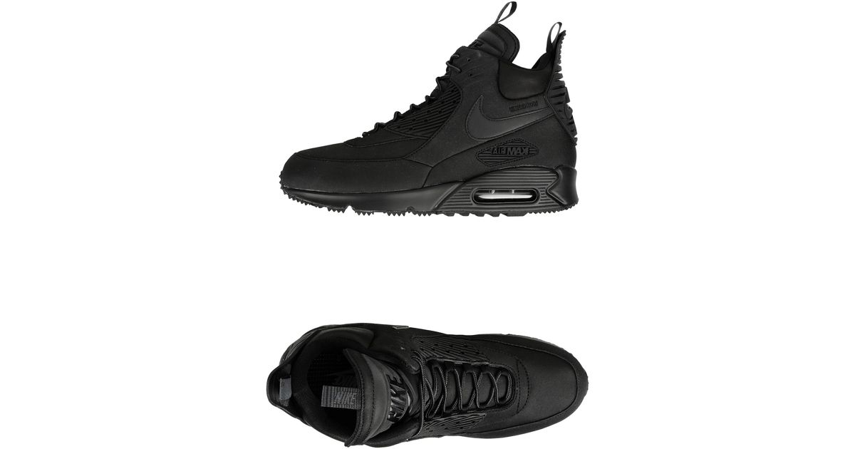 mens nike black high tops