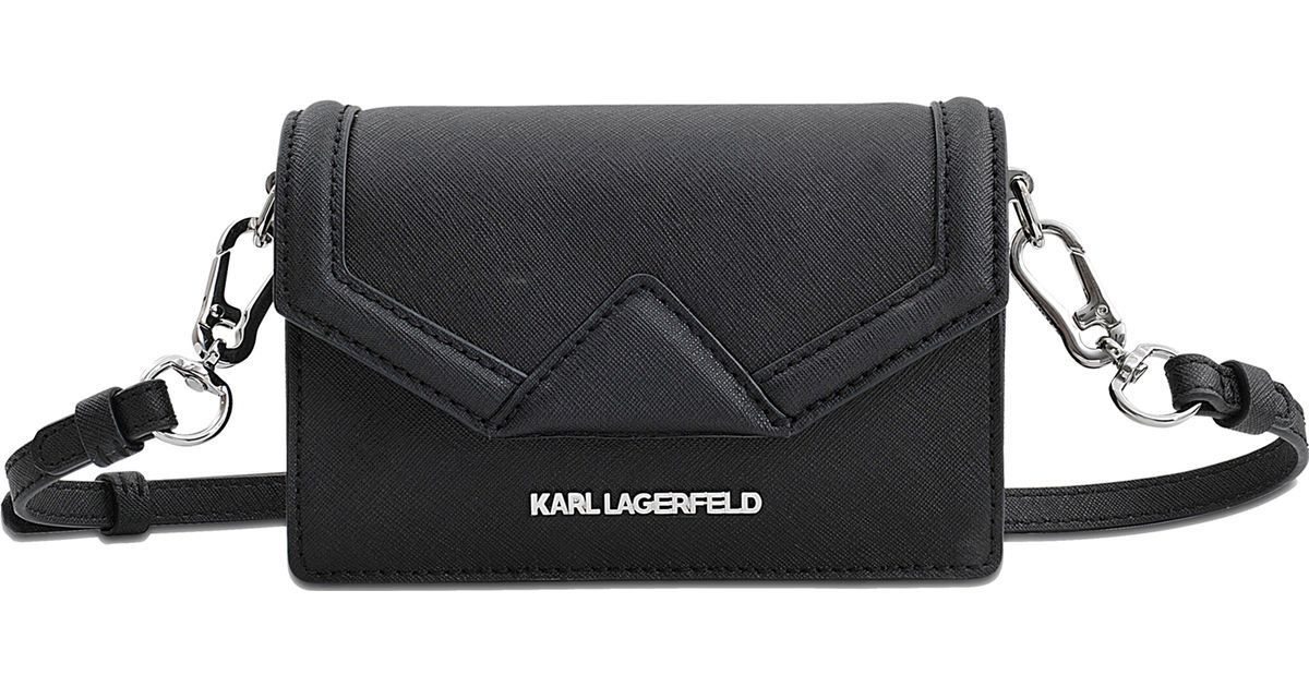 karl lagerfeld crossbody black