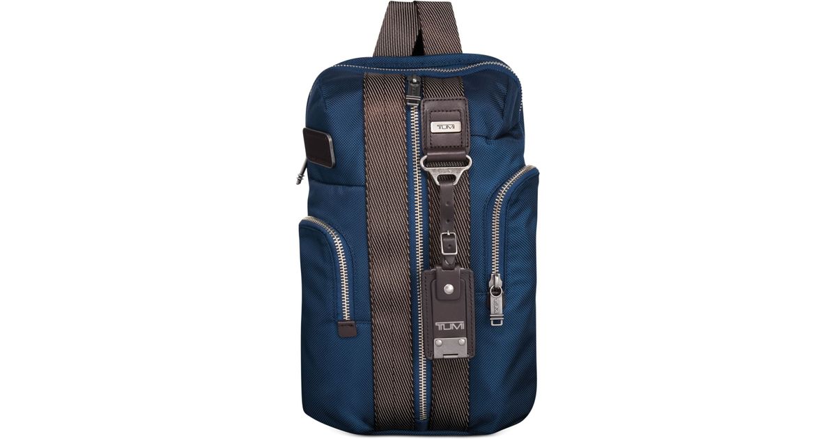tumi alpha bravo monterey sling bag