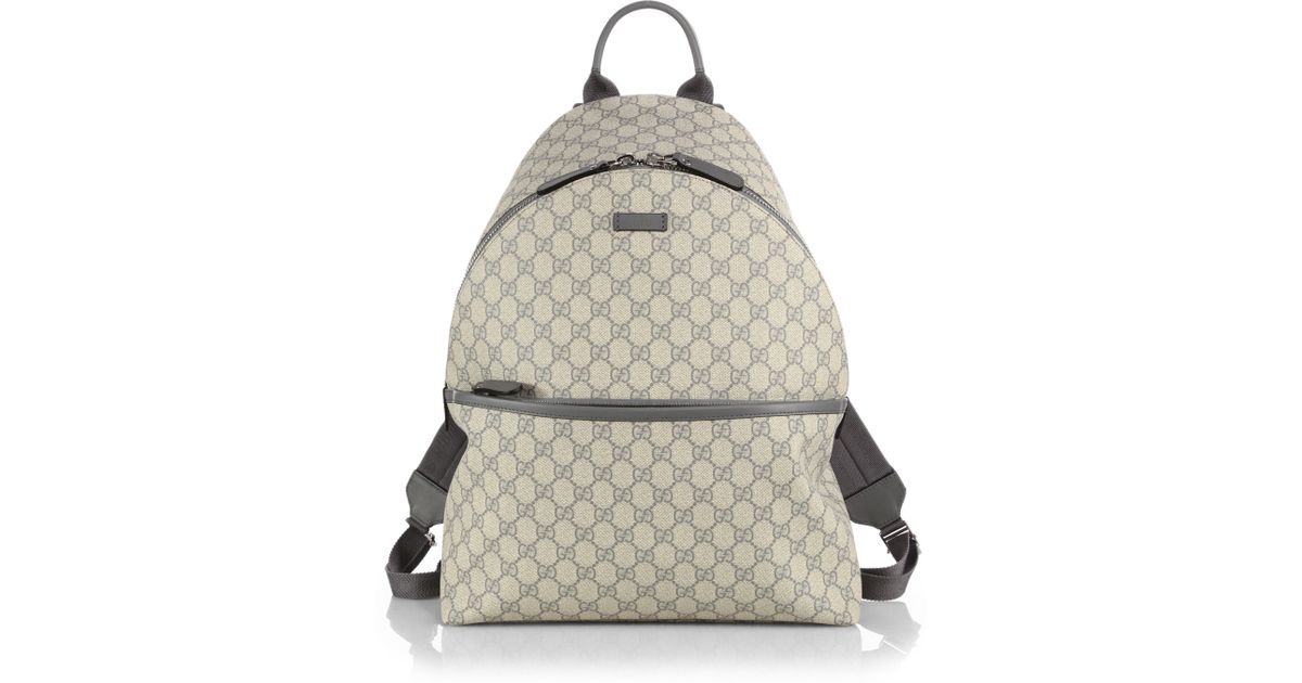 gucci gg supreme canvas backpack