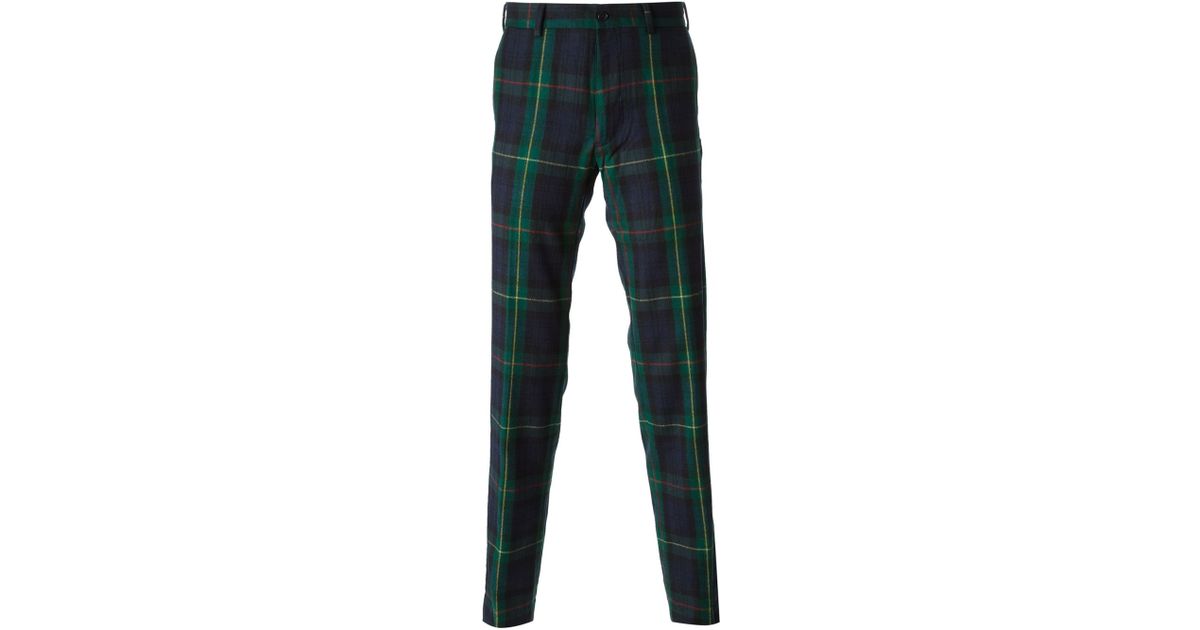 ralph lauren patterned trousers