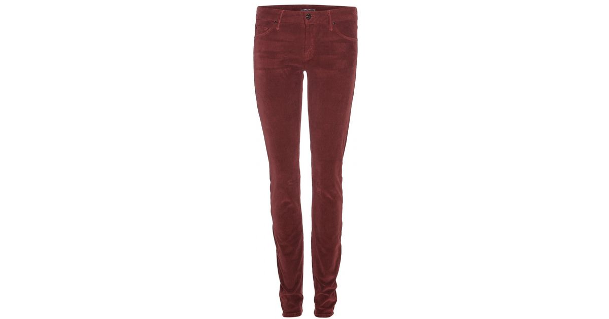 mother corduroy jeans