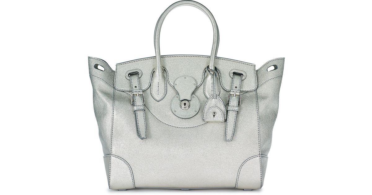 ralph lauren silver bag