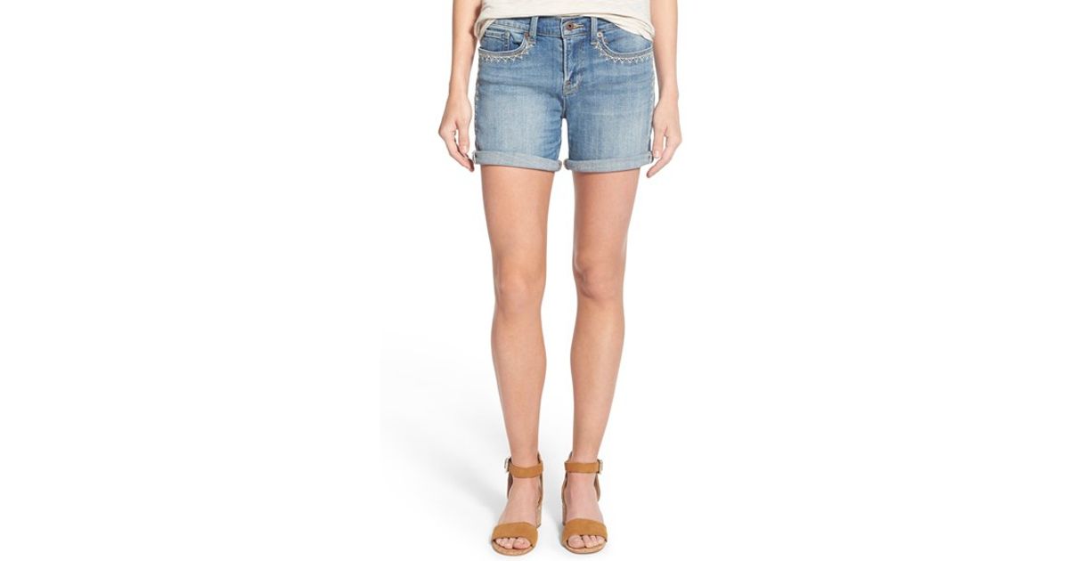 lucky brand roll up shorts