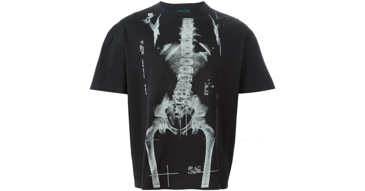 Jean paul gaultier x ray shirt Clearance