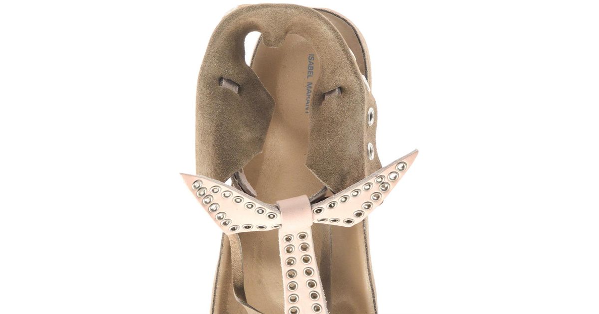 isabel marant sandals studded