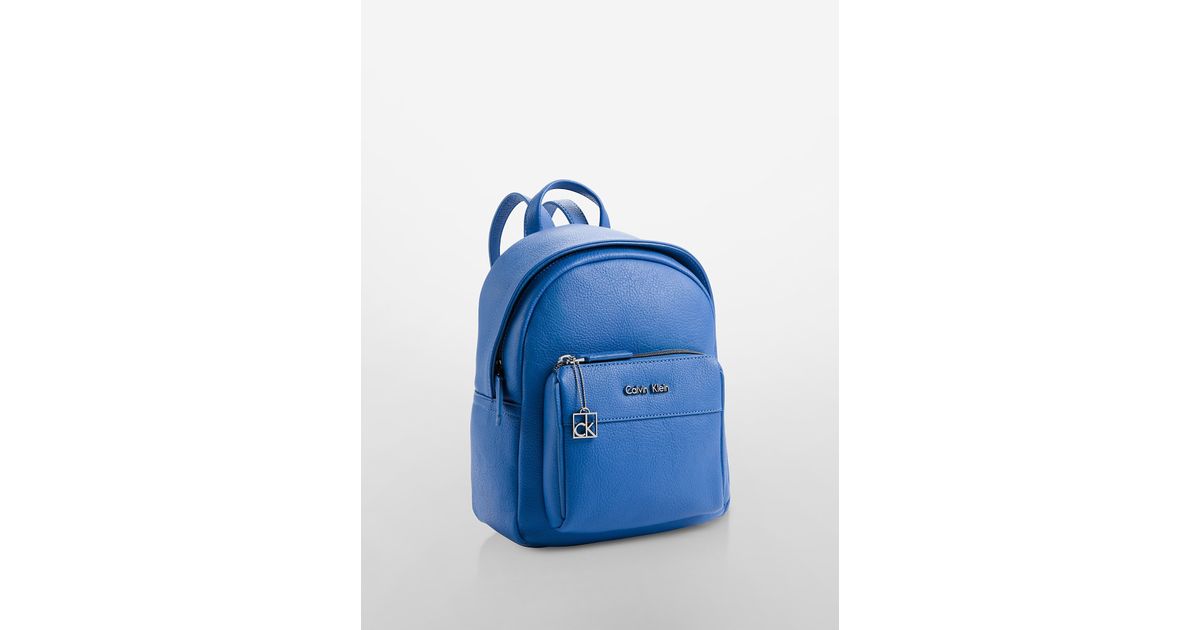 calvin klein blue backpack