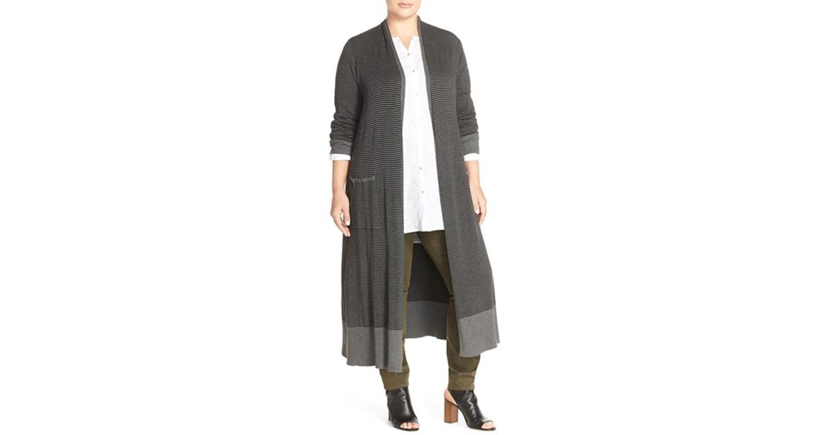 eileen fisher duster cardigan