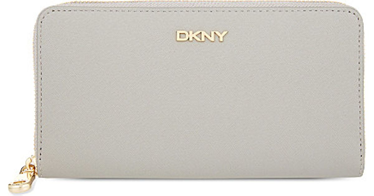 dkny grey purse