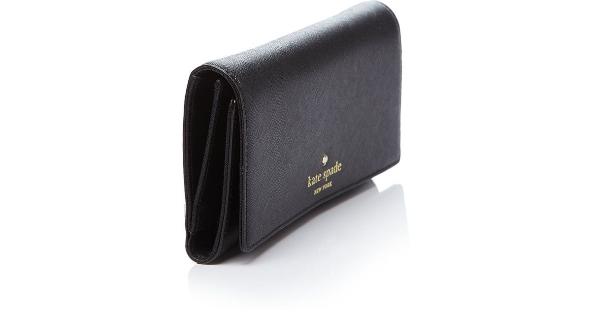kate spade new york black wallet