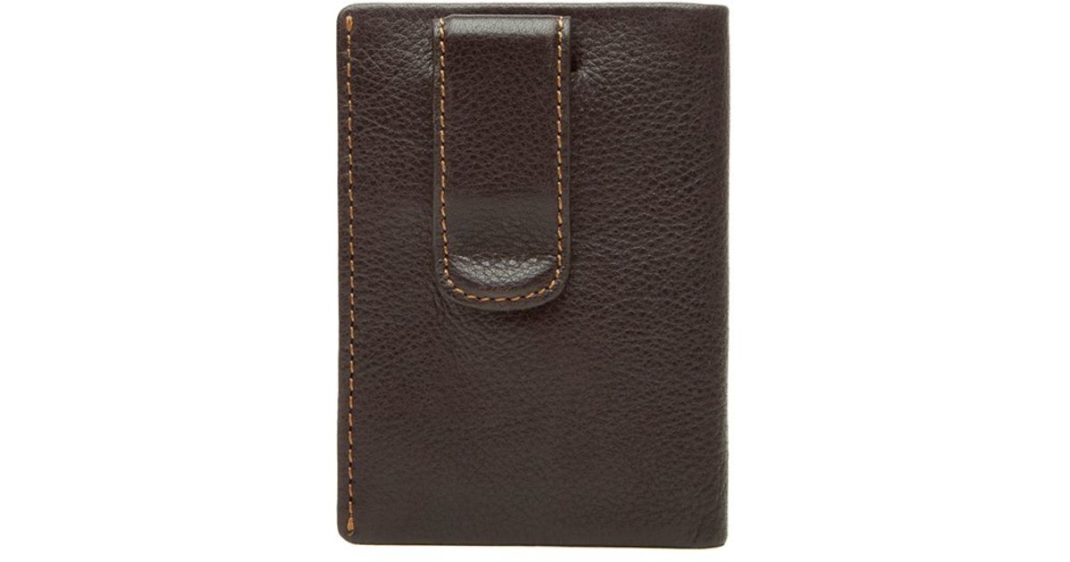 tommy bahama money clip wallet