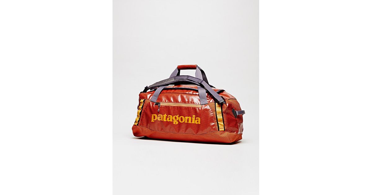 Patagonia Black Hole 60L Duffel Bag in Orange for Men Lyst