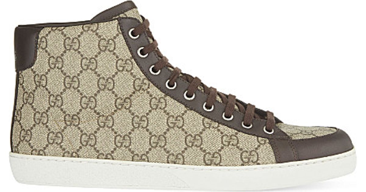 gucci high top trainers mens