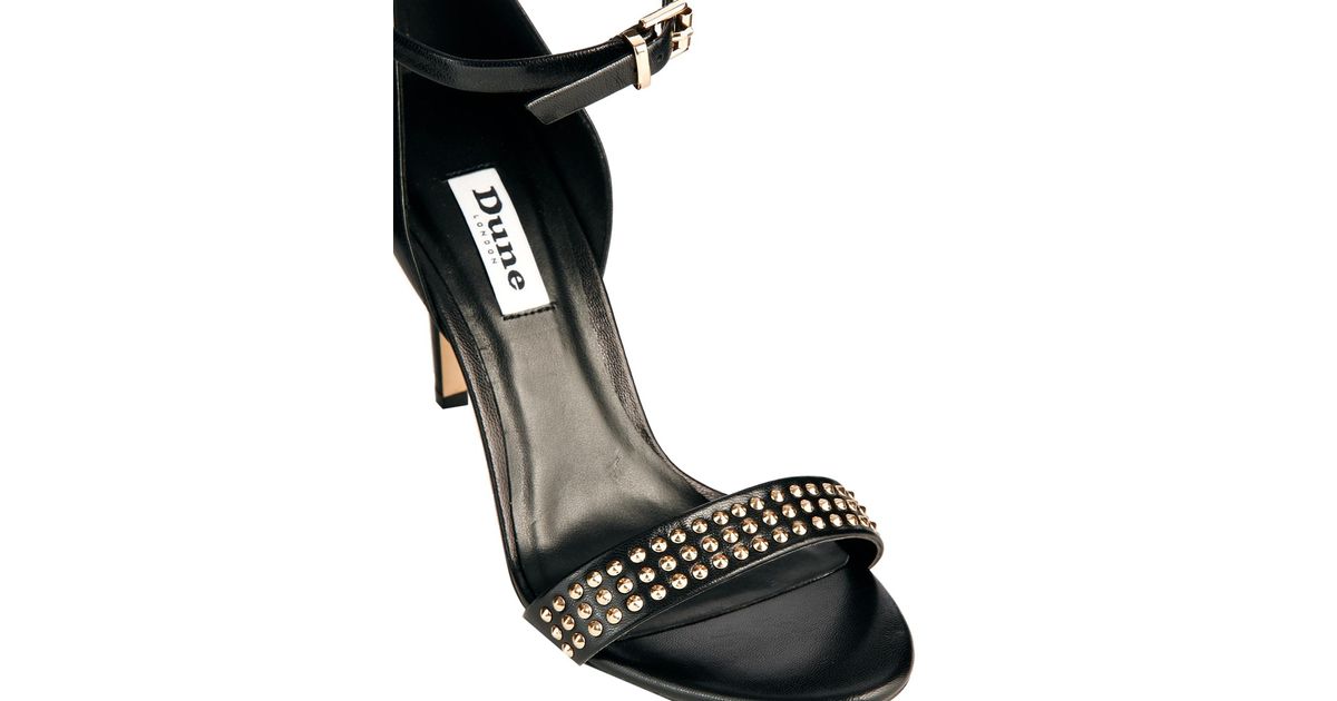 black and gold barely there heels