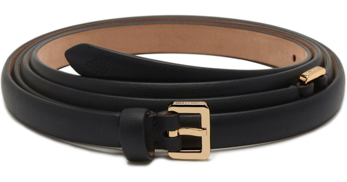 Mulberry Double Wrap Belt in Black Lyst