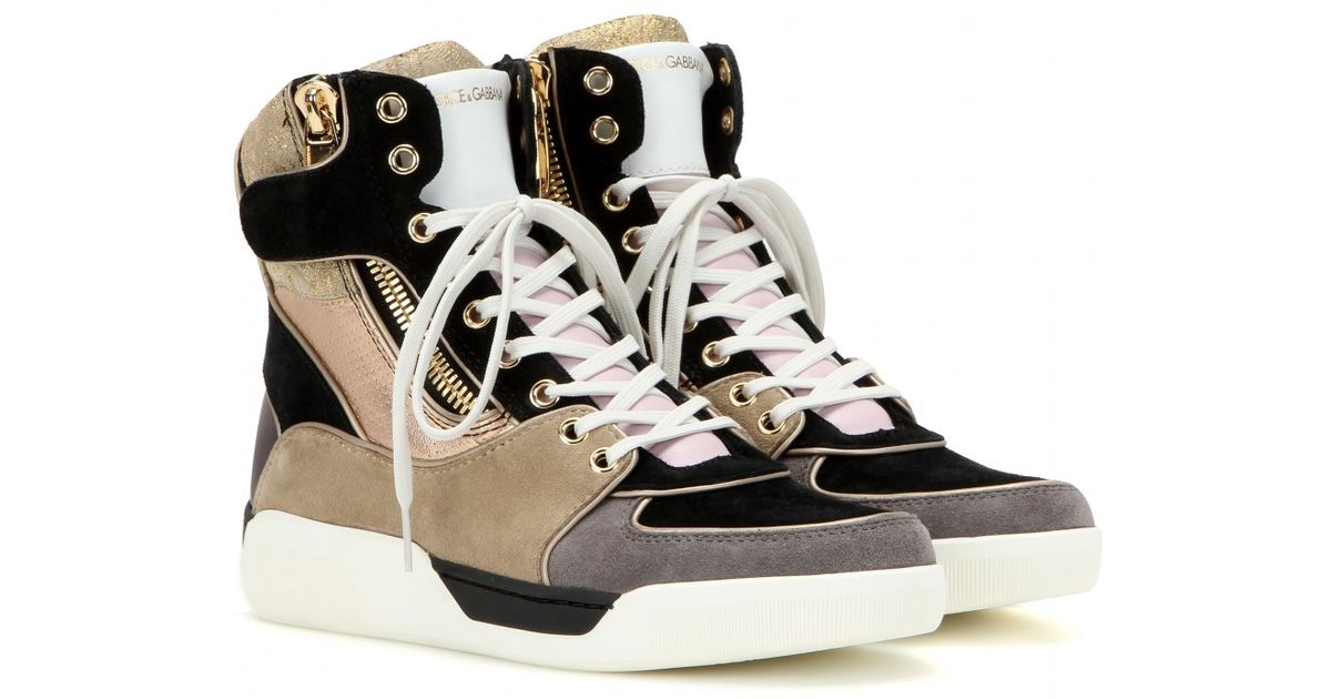 dolce and gabbana high top sneakers