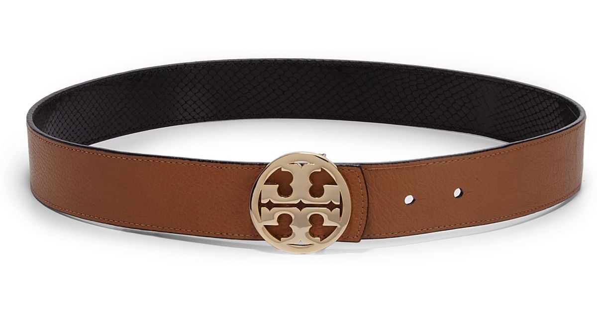 tory burch brown belt