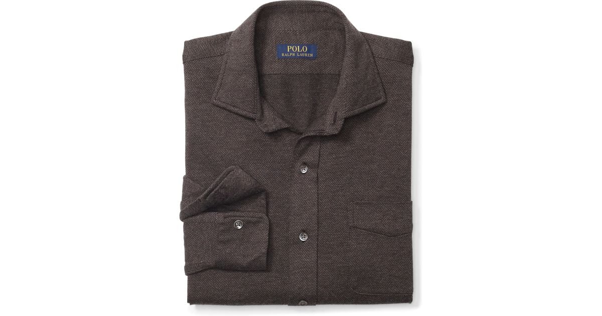 ralph lauren wool shirt