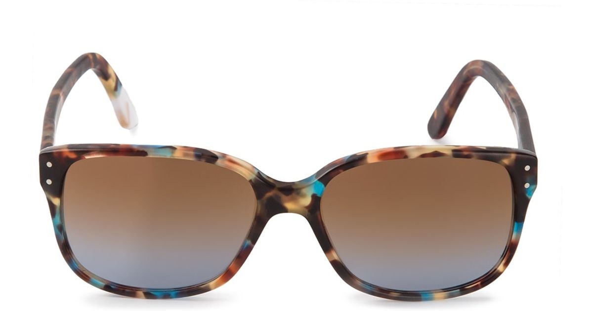 blue tortoise shell sunglasses