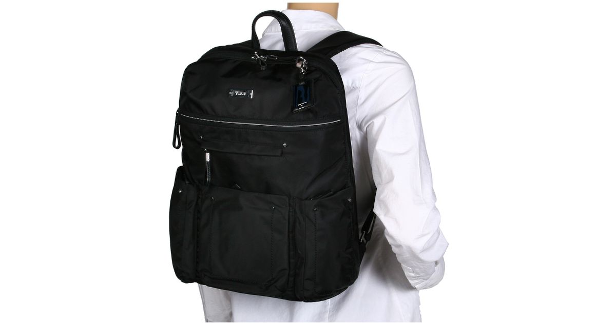 tumi women's voyageur calais backpack black