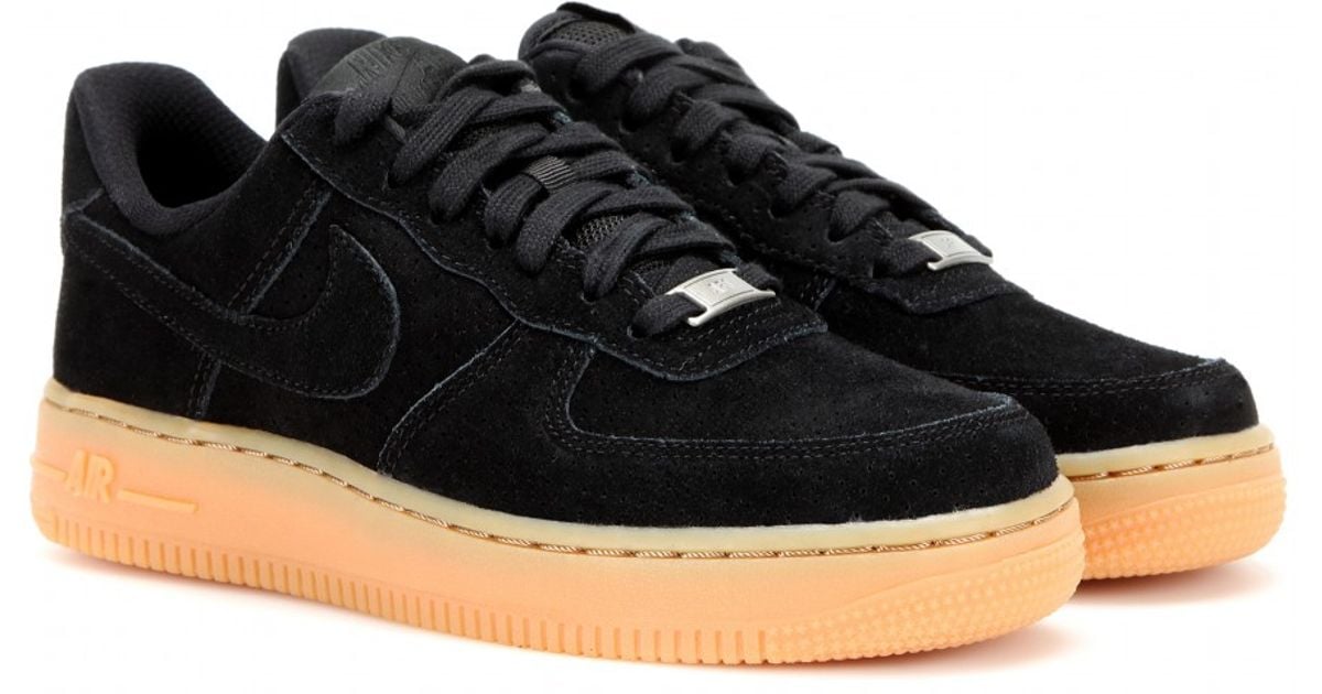 Air Force 1 Black Suede - Airforce Military