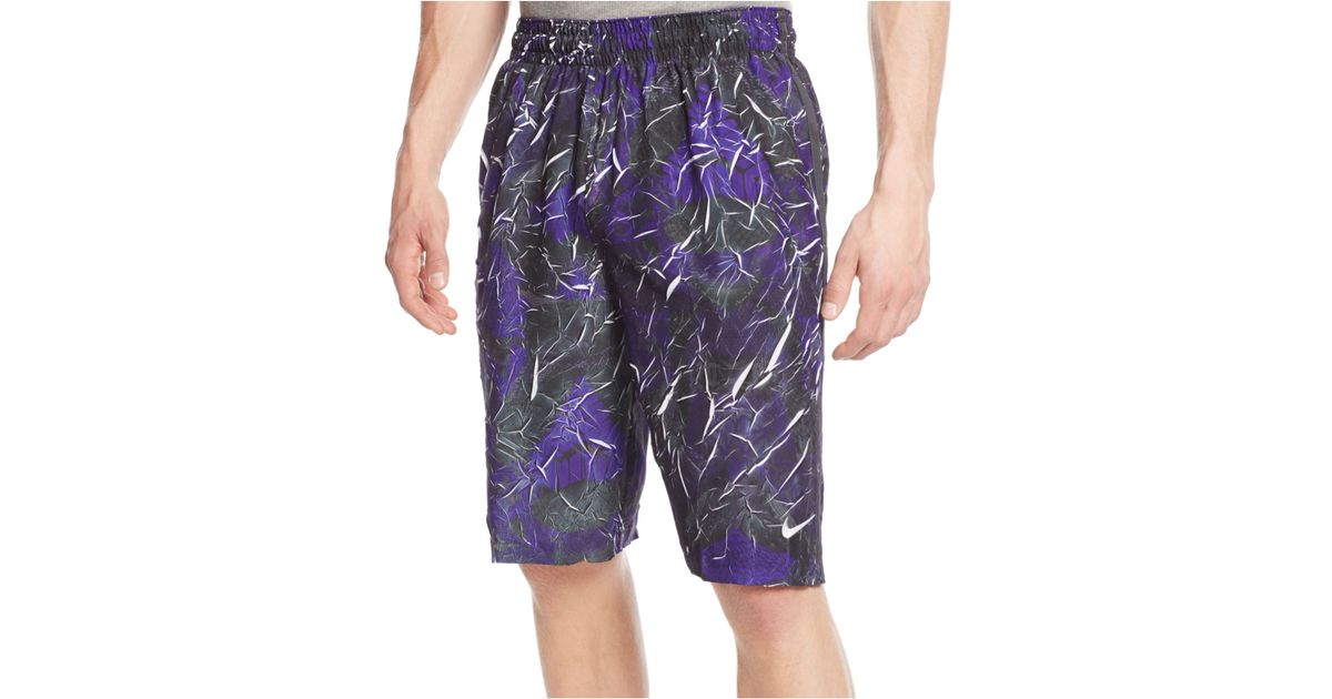 purple kobe shorts