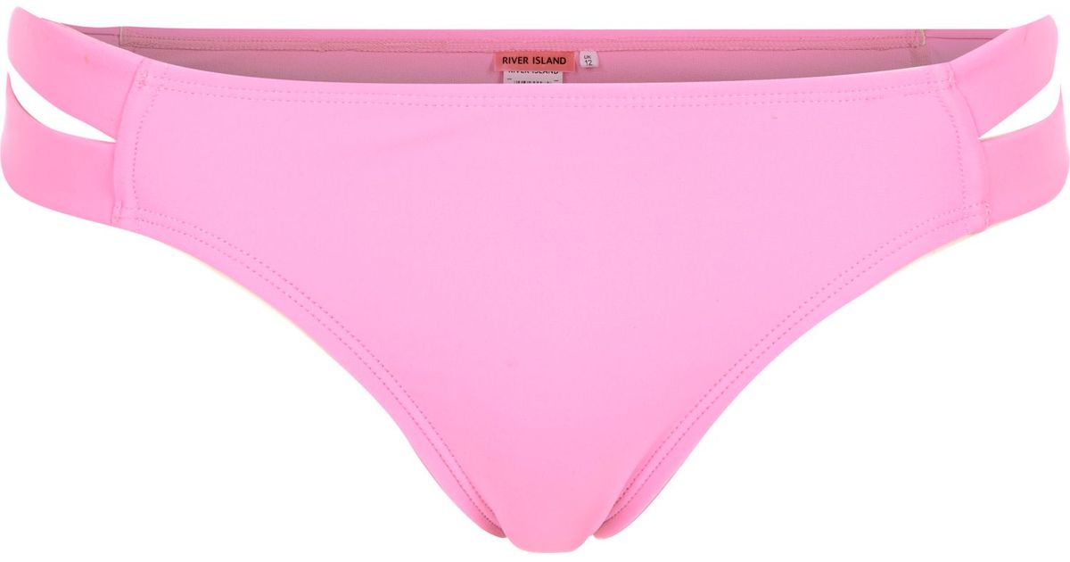pink swim bottoms