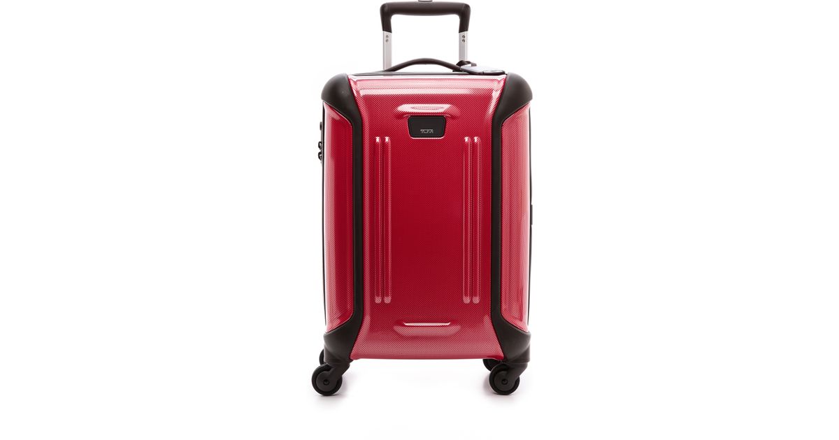 Tumi International Carry On Suitcase Lipstick in Red Lyst