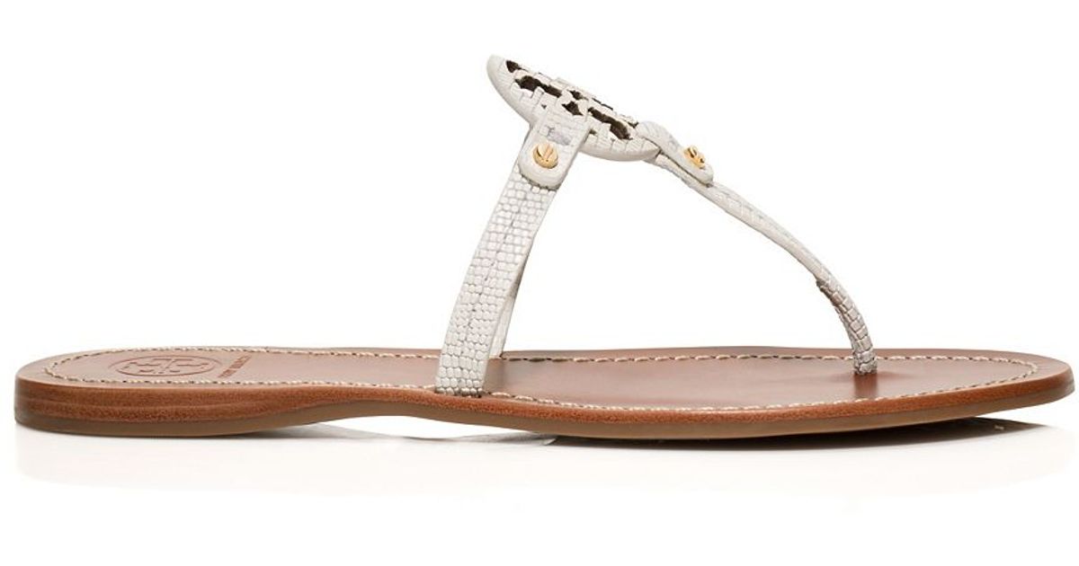 mini miller flat thong sandals