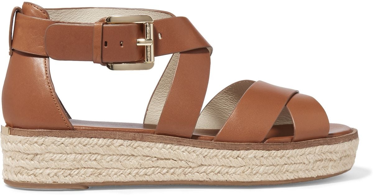 michael kors platform espadrilles