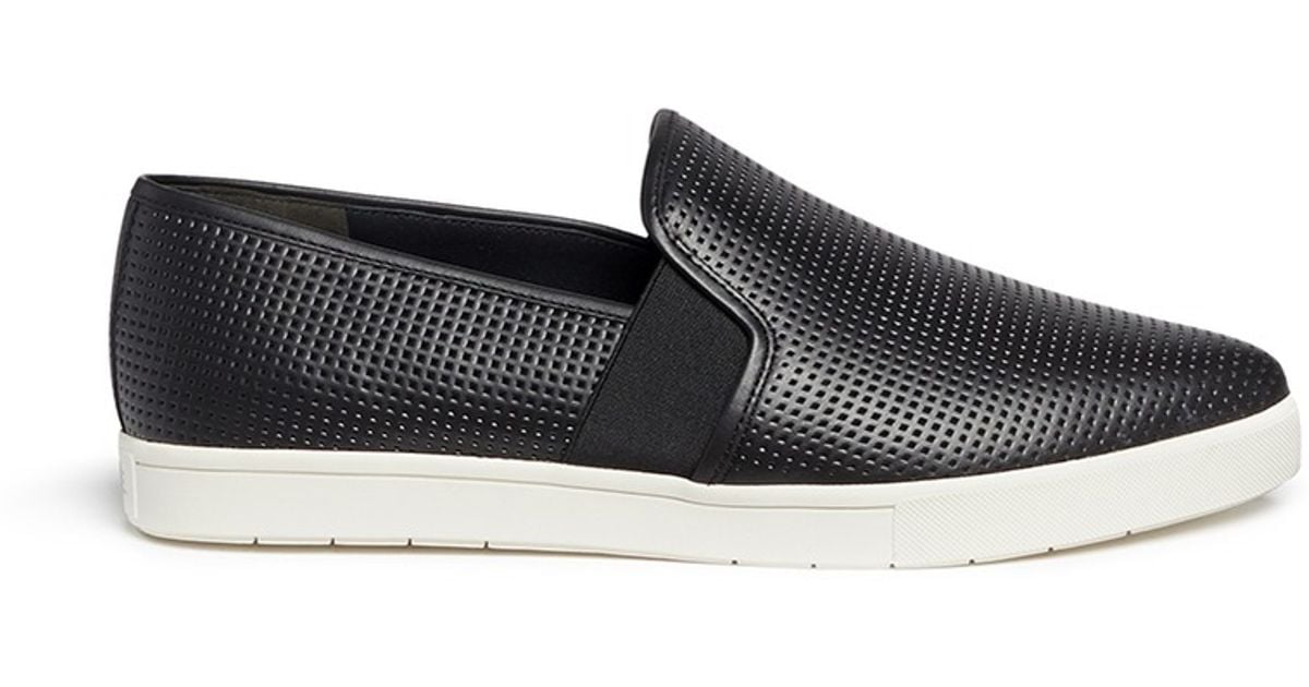 Vince 'pierce' Perforated Leather Skate 