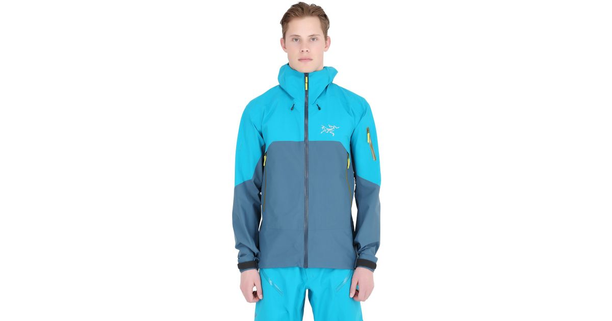 Arc'teryx Rush Hardshell Gore-tex Ski Jacket in Blue | Lyst