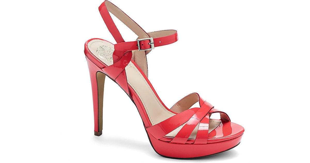 good looking offer discounts new appearance Vince Camuto Jessamae - Strappy Platform High Heel Sandal in Red ... good looking offer discounts new appearance Vince Camuto Jessamae - Strappy Platform High Heel Sandal in Red ...