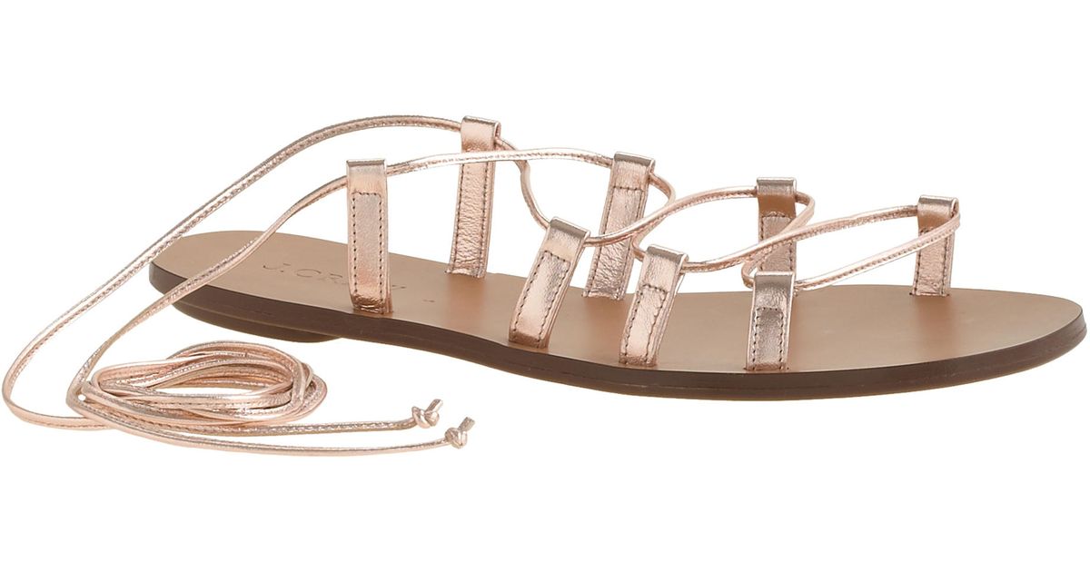 j crew gladiator sandals
