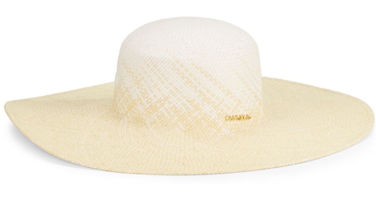 calvin klein beach hat