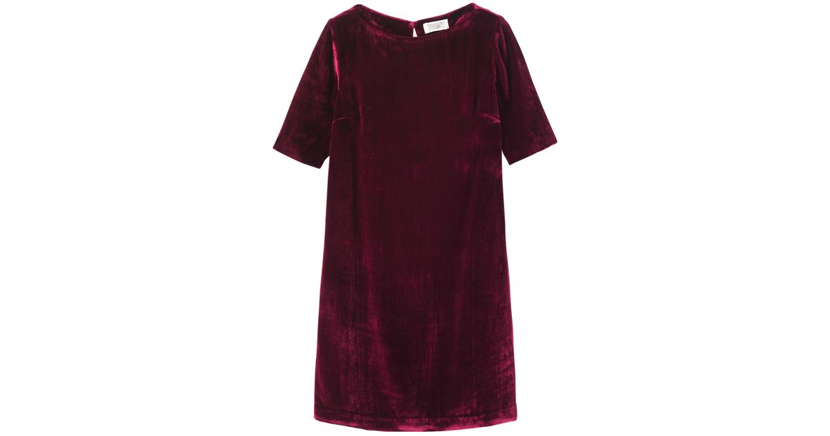 toast velvet dress