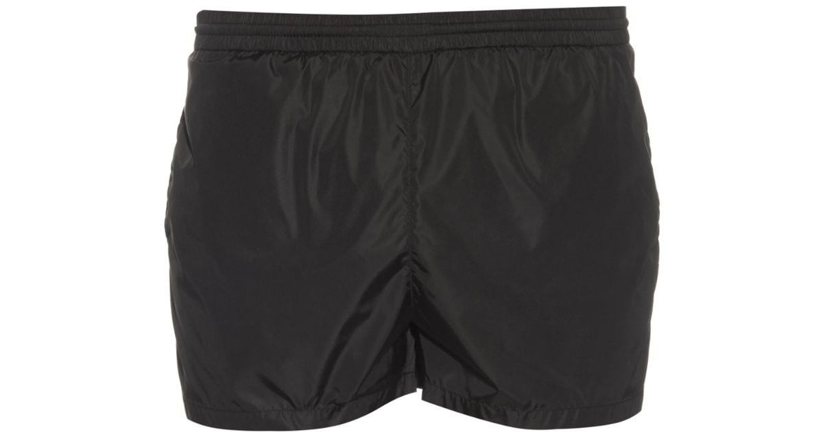 black gucci swim shorts