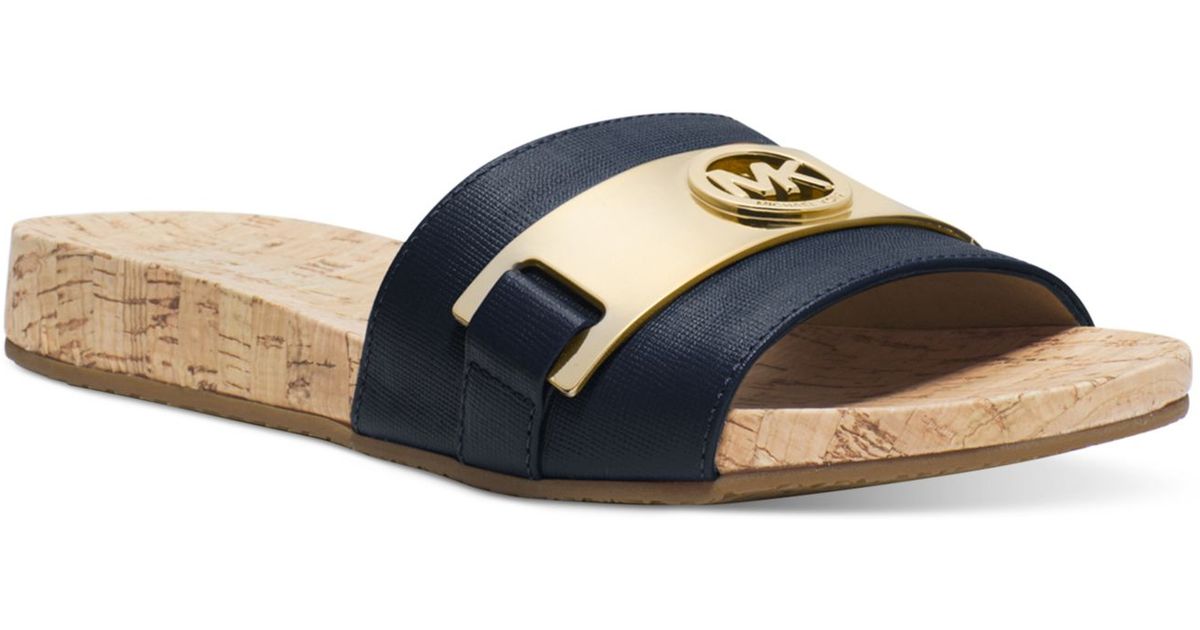 michael kors slip on sandals