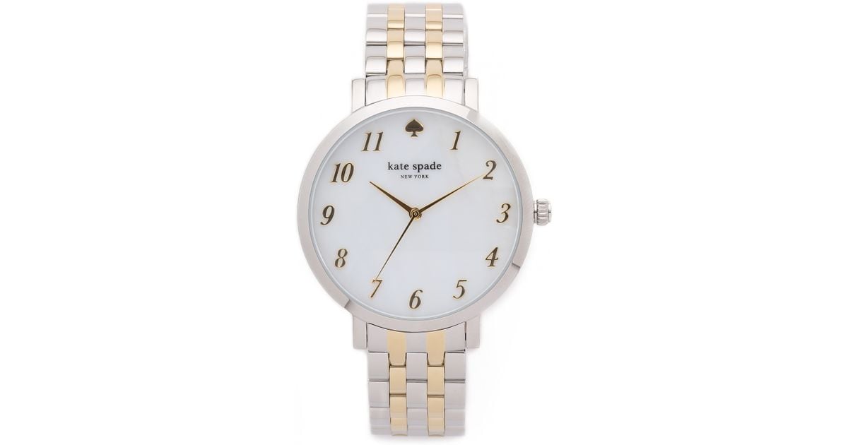 Kate Spade Monterey Watch Two Tone Gold in Metallic Lyst Canada