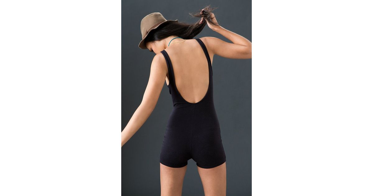 black bike short romper