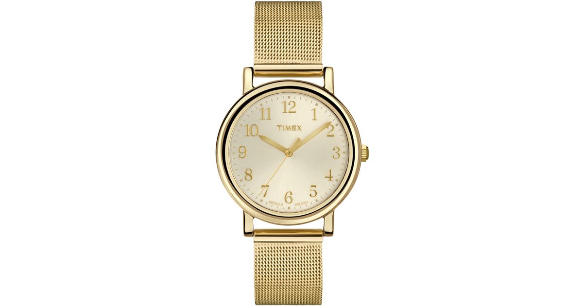 classic gold women's watch