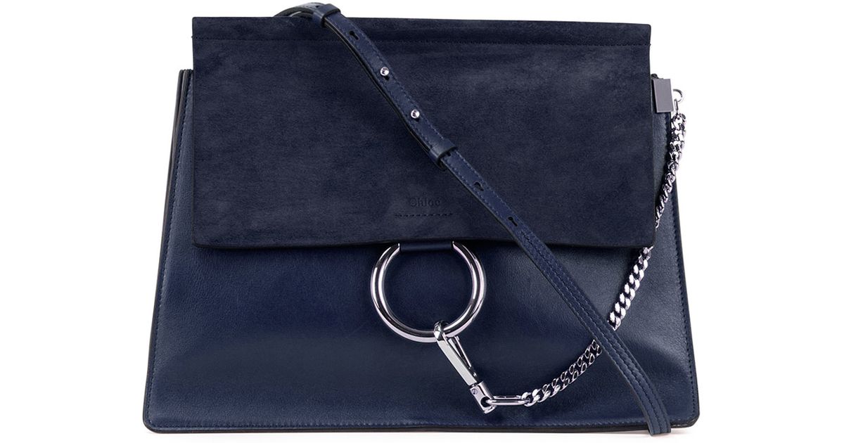 chloe navy bag
