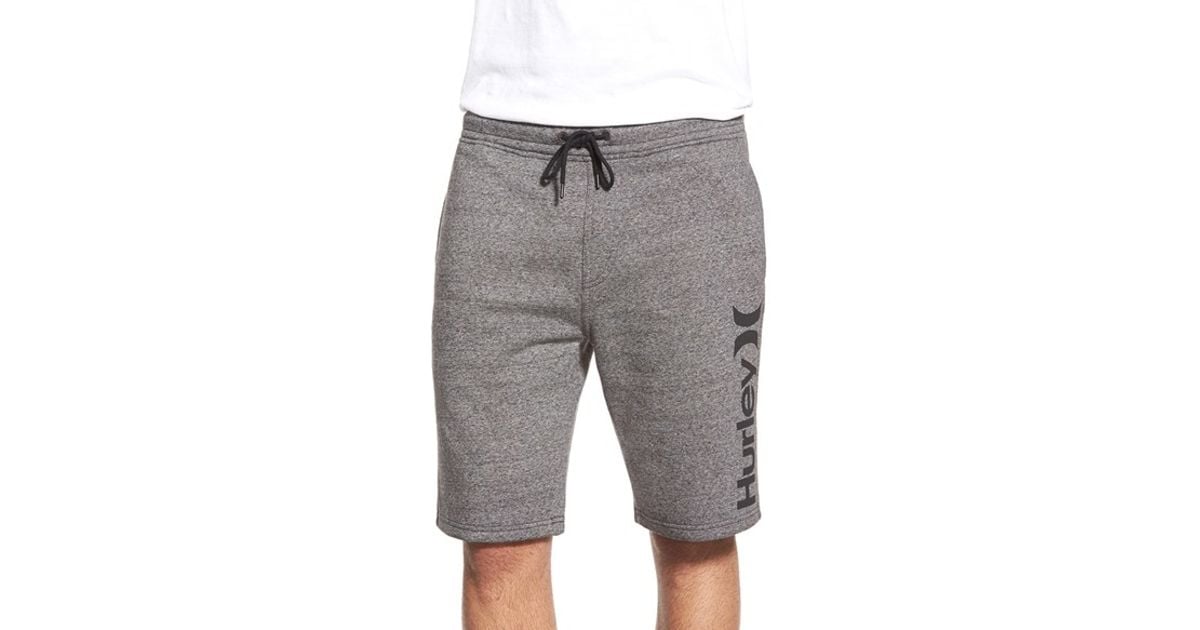 hurley sweat shorts