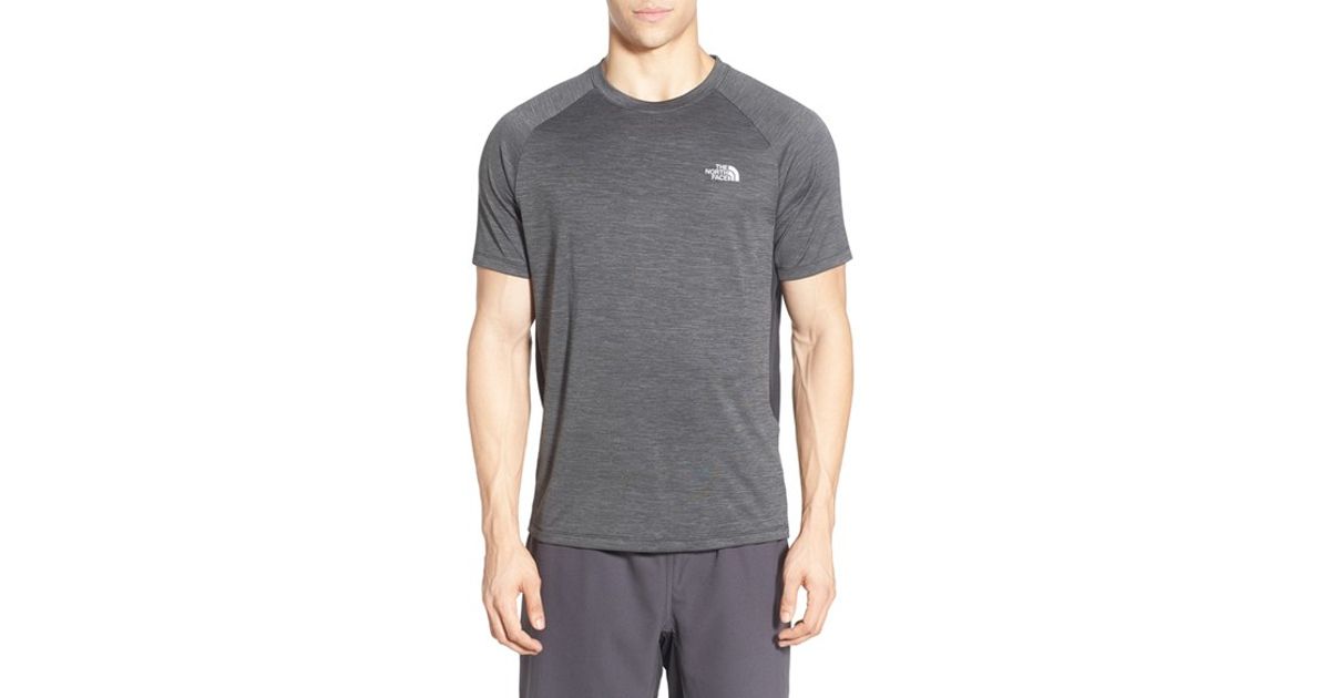 north face men's flashdry t shirt