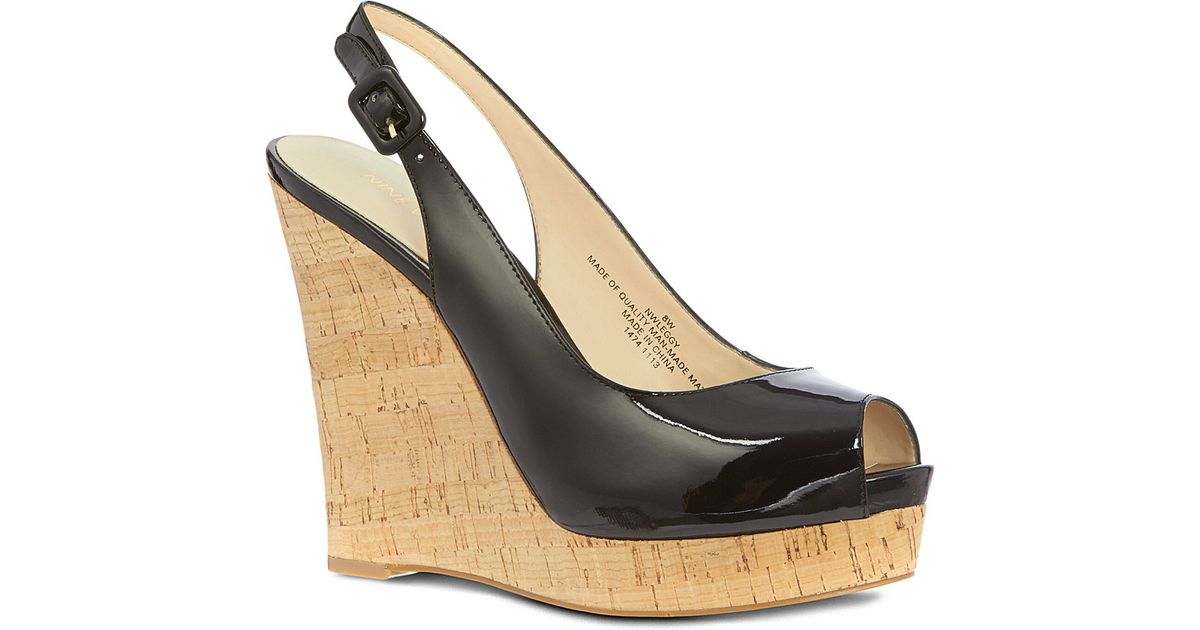 nine west wedges