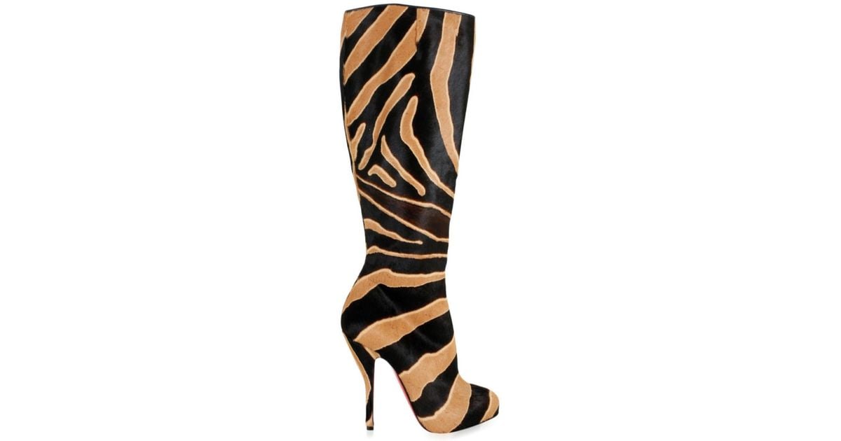 tiger stripe boots