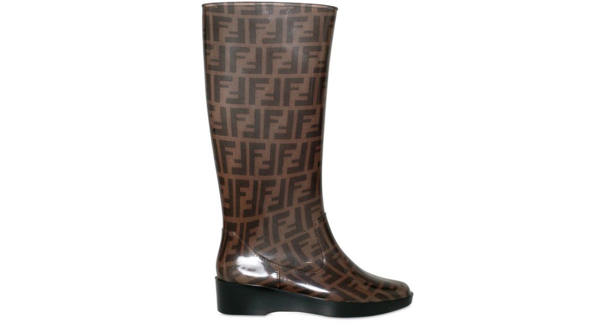 fendi rain boots