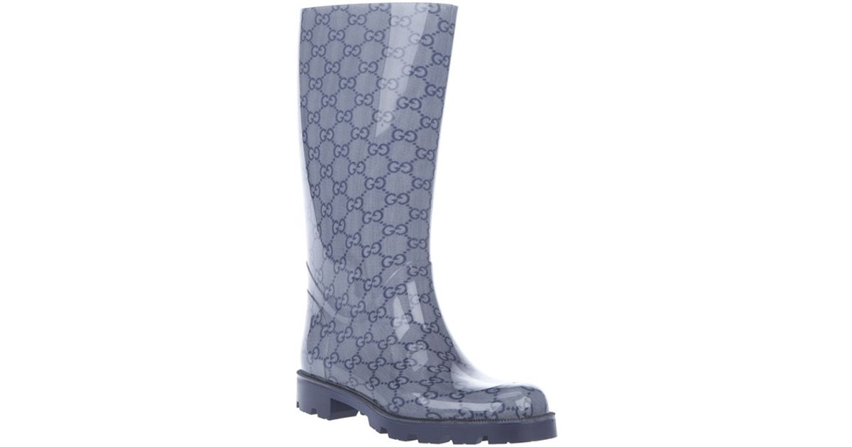 gucci welly boots